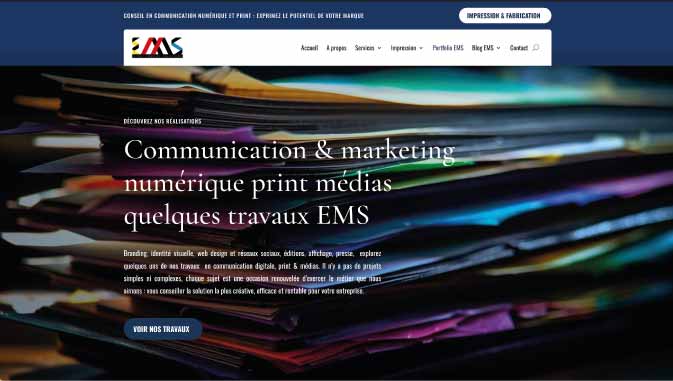 thumb portfolio site