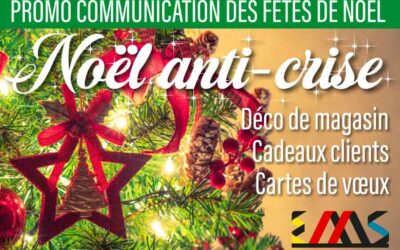 Promos communication création graphique de Noël !